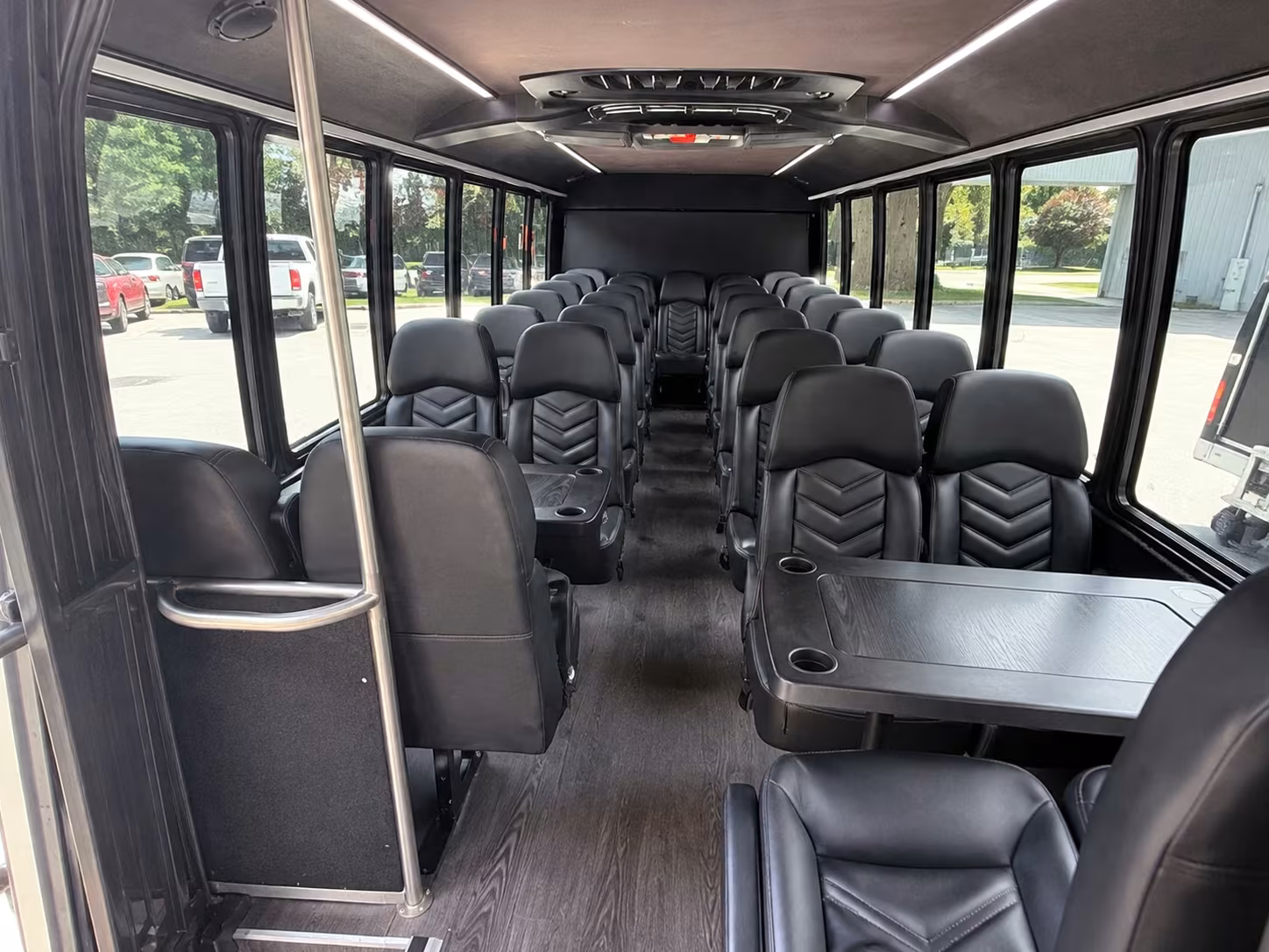 18 passenger minibus inside