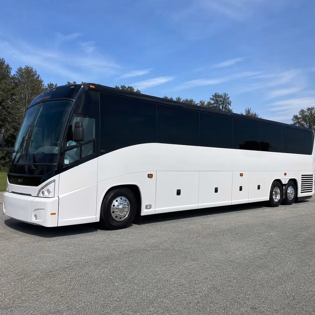 corporate employee airport charter bus rentals in alameda