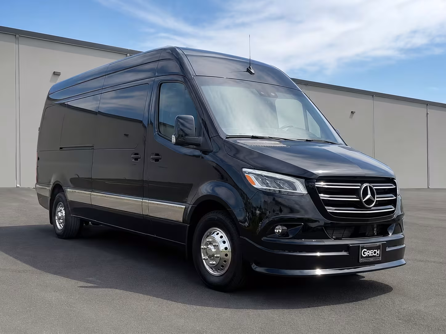 sprinter van with driver